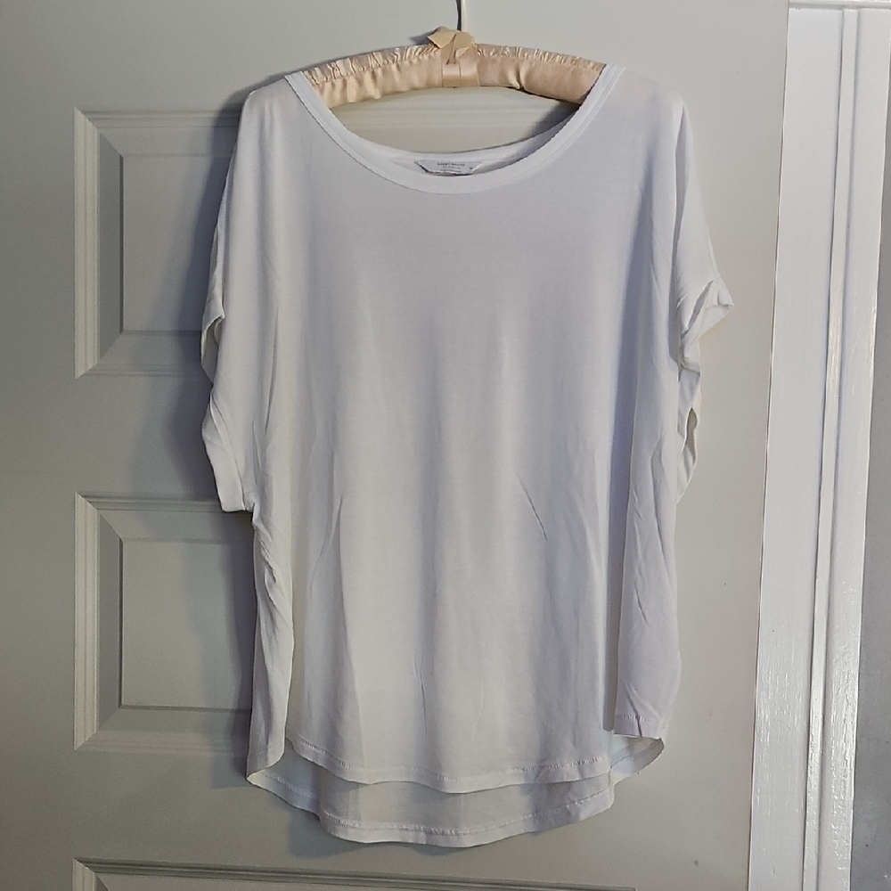 Lucky Brand White Short Sleeve Tee